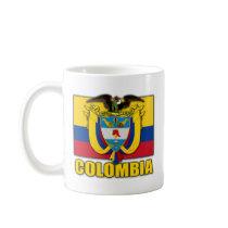 Colombia Coat of Arms Coffee Mugs