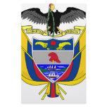 Colombia coat of arms stationery