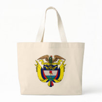 Colombia Coat of Arms Tote Bag
