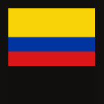 Colombia Flag Map Spaghetti Top
