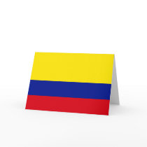 Colombia Flag cards