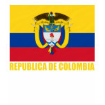 Colombia Flag &amp; Coat of Arms T-shirts