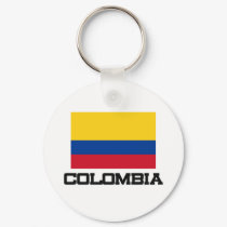 Colombia Flag keychains