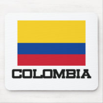 Colombia Flag mousepads