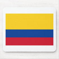 Colombia Flag mousepads