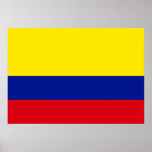 Colombia Flag Posters