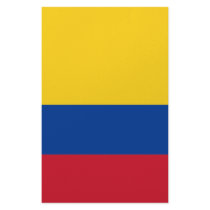 Colombia flag custom stationery