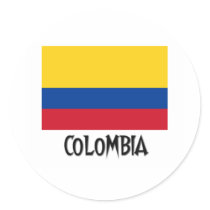Colombia Flag stickers