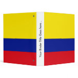 Colombia High quality Flag Vinyl Binder