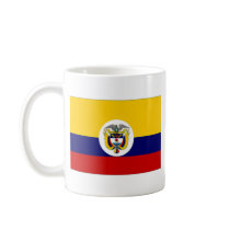 Colombia Naval Ensign Flag Mugs