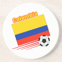 Colombia Soccer Team Coasters coaster