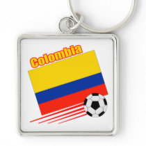 Colombia Soccer Team Key Chain keychain