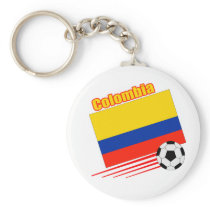 Colombia Soccer Team Key Chains keychain