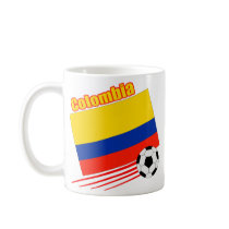 Colombia Soccer Team Coffee Mug mug