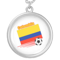 Colombia Soccer Team Pendant necklace