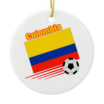Colombia Soccer Team Ornaments ornament