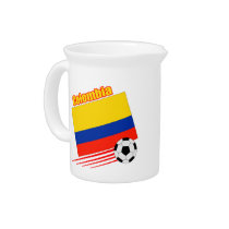 Colombia Soccer Team Pitchers pitcher