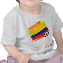 Colombia Soccer Team T Shirt shirt
