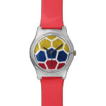 Colombia Kid's Pink Glitter Strap Watch