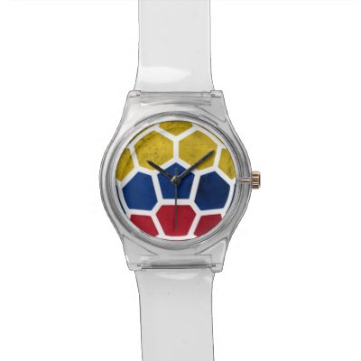 Colombia Clear Designer Watch