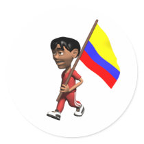 Colombian Boy stickers