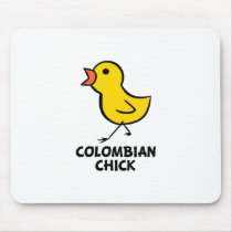 Colombian Chick mousepads