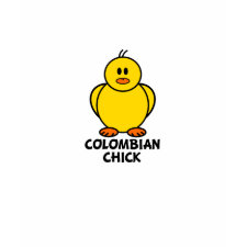 Colombian Chick zazzle_shirt