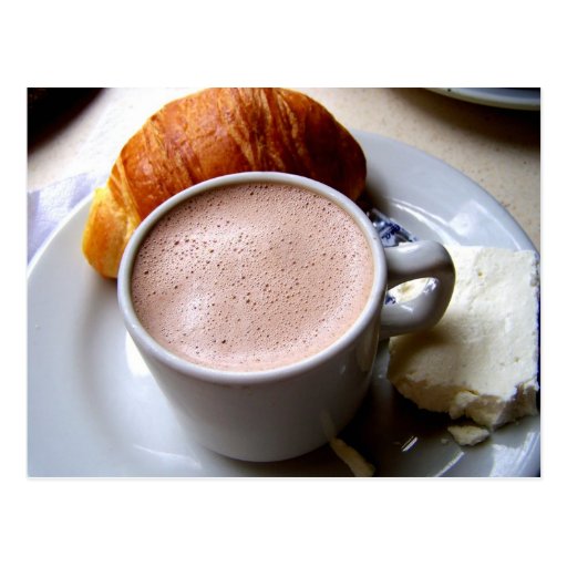 Colombian Chocolate & Cheese Postcard Zazzle