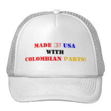 COLOMBIAN PARTS TRUCKER HAT