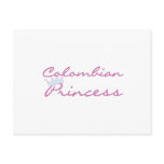 Colombian Princess Post Card