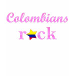 Colombians Rock - Cute Pink T-shirts