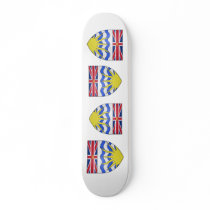 Colombie Britannique, Canada skateboards by bestflag Colombie Britannique, Canada skateboards