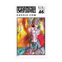 Colombina - detail postage