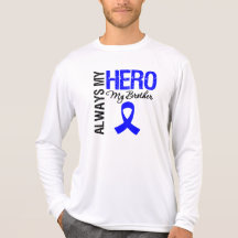 Colon Cancer Always My Hero My Brother T-shirts