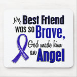 Colon Cancer ANGEL 1 Best Friend (Male) mousepads