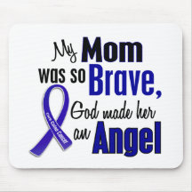 Colon Cancer ANGEL 1 Mom Mouse Mat