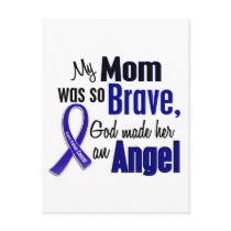 Colon Cancer ANGEL 1 Mom Postcard