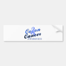 Colon Cancer Awareness Bumper Stickers