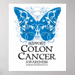 Colon Cancer Butterfly posters