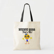 Colon Cancer - Cancer Free That's Me Tote Bags