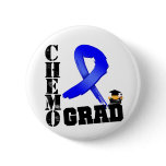 Colon Cancer Chemo Grad buttons