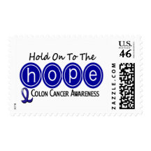 Colon Cancer HOPE 6 Stamp