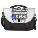 Colon Cancer I Fought Conquered Won Laptop Computer Bag