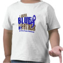 Colon Cancer I WEAR BLUE FOR MY FATHER 6.3 t-shirts