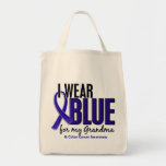 Colon Cancer I Wear Blue For My Grandma 10 Bags