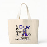 Colon Cancer I Wear Blue For My Husband 43 bags