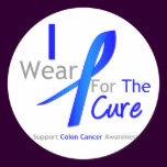 Colon Cancer I Wear Blue For The Cure