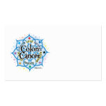 Colon Cancer Lotus Business Card Template