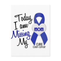 Colon Cancer MISSING MY MOM Post Cards