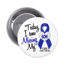Colon Cancer MISSING MY SON Pins
